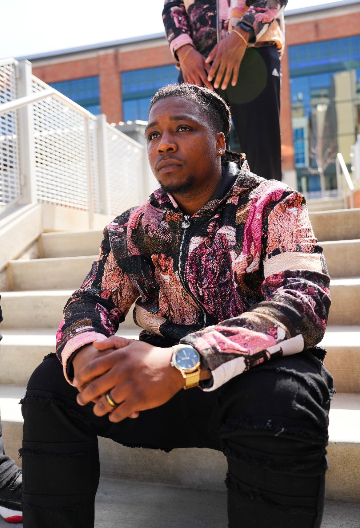 “Where Basketball Meets Fashion” Tapestry Jackets