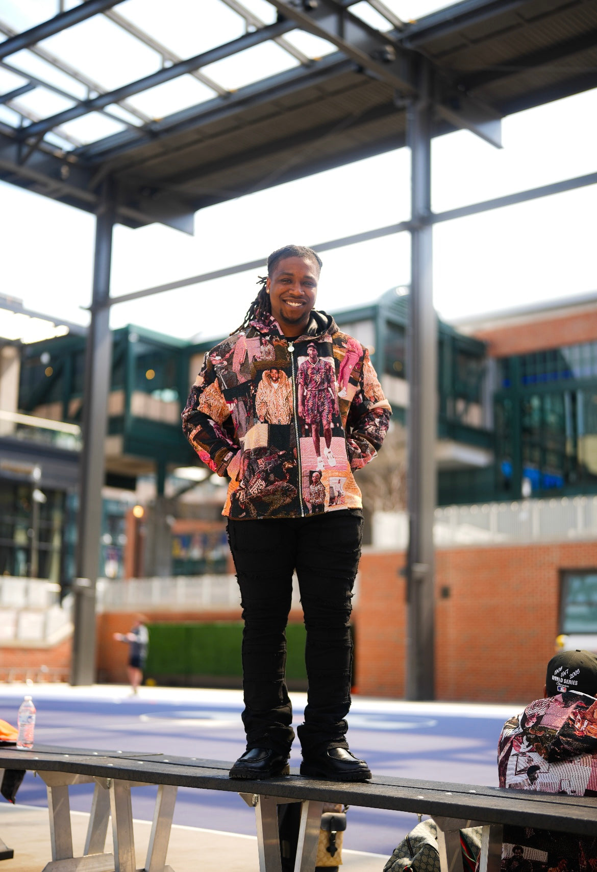 “Where Basketball Meets Fashion” Tapestry Jackets