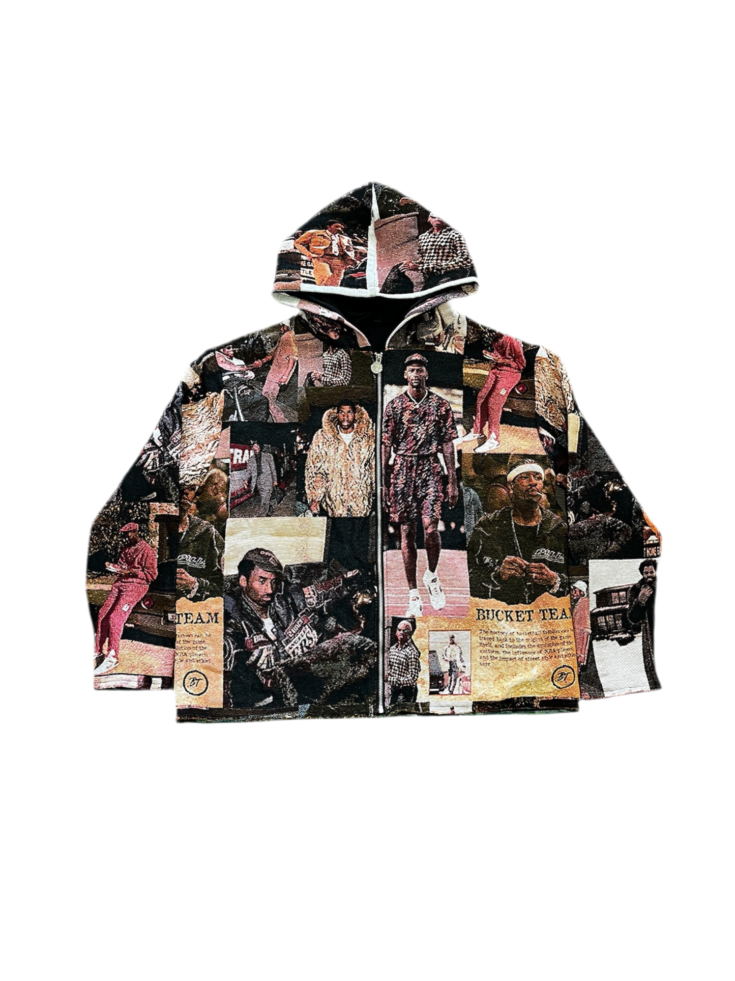 “Where Basketball Meets Fashion” Tapestry Jackets